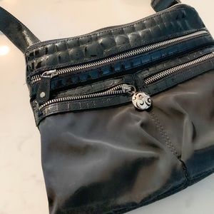 Brighton Black Crossbody Travel Purse